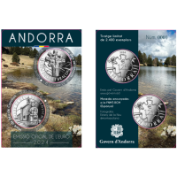 ANDORRA 1,25 EURO 2024 - Kulturerbe aus Andorra – Siebenarmiges Kreuz - Unsere Liebe Frau von Kanolikh
