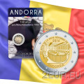 Andorra 2 euro BU coincard 2016 - 150 Jahre Reform von 1866