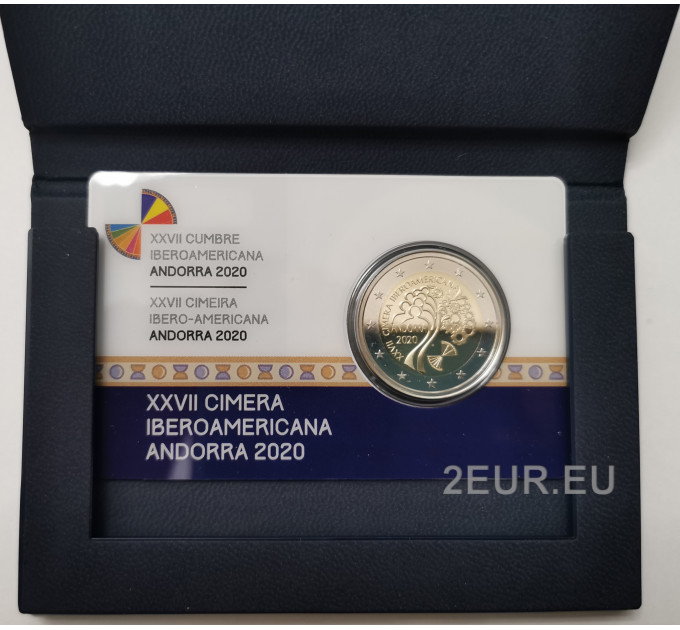 Andorra 2 euro Nachweis 2020 - 27. Ibero-Amerikanischer Gipfel in Andorra