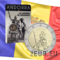 Andorra 2 euro BU coincard 2022 - Die Legende von Karl dem Großen