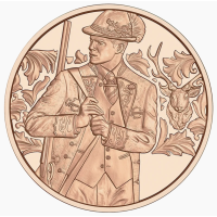 Österreich 10 Euro Münze 2026 - Aufdirndln –  Anpirschen - Horn