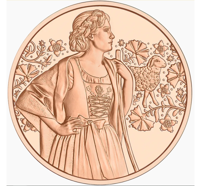 Österreich 10 Euro Münze 2026 - Aufdirndln – Loden