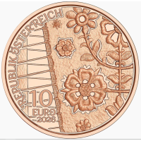 Österreich 10 Euro Münze 2026 - Aufdirndln – Loden