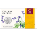 Austria 10 euro Silbermünze 2024 - Violett