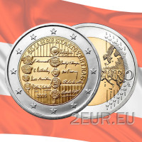 Österreich 2 Euro unz 2005 - 50 Jahre Staatsvertrag