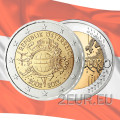 Österreich 2 Euro unz 2012 - 10 Jahre Euro-Bargeld