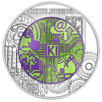 Österreich 25 Euro Silber-Niob-Münze 2025 - Digitalisierung