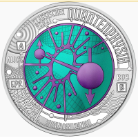 Österreich 25 Euro Silber-Niob-Münze 2026 - Quantenphysik. Wachstumshormon.