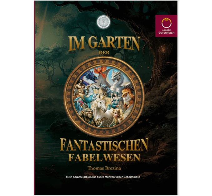 Album für 3-Euro-Münzen Österreich - Fabelwesen