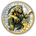 Österreich 3 Euro Münze 2025 - Fabelwesen - Der Troll