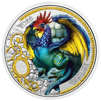 Österreich 3 Euro Münze 2026 - Fabelwesen - Der Basilisk