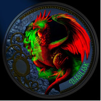 Österreich 3 Euro Münze 2026 - Fabelwesen - Der Basilisk