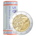 Österreich 2 Euro Rolle 2022 - 35. Jahrestag des Erasmus-Programms