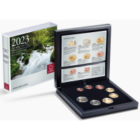 Österreich Kursmünzensatz PROOF 2023 - 150 Jahre Wiener Wasser