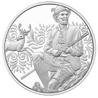 Austria 10 euro Silbermünze 2025 - Aufdirndln – Leder