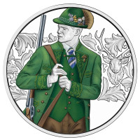 Austria 10 euro Silbermünze PP 2026 - Aufdirndln – Anpirschen - Horn