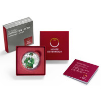 Austria 10 euro Silbermünze PP 2026 - Aufdirndln – Anpirschen - Horn