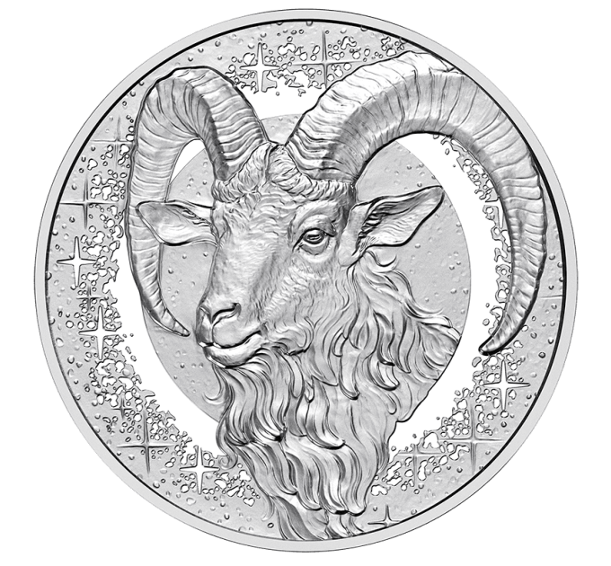 Österreich 20 Euro Silbermünze 2025 – Steinbock