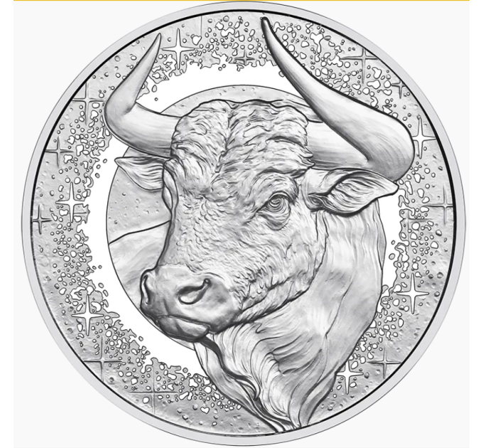 Österreich 20 Euro Silbermünze 2026 – Stier