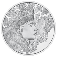 Österreich 20 Euro Silbermünze 2023 – GEHEIMNISSE DES SCHNEES