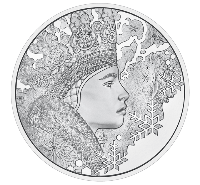 Österreich 20 Euro Silbermünze 2023 – GEHEIMNISSE DES SCHNEES