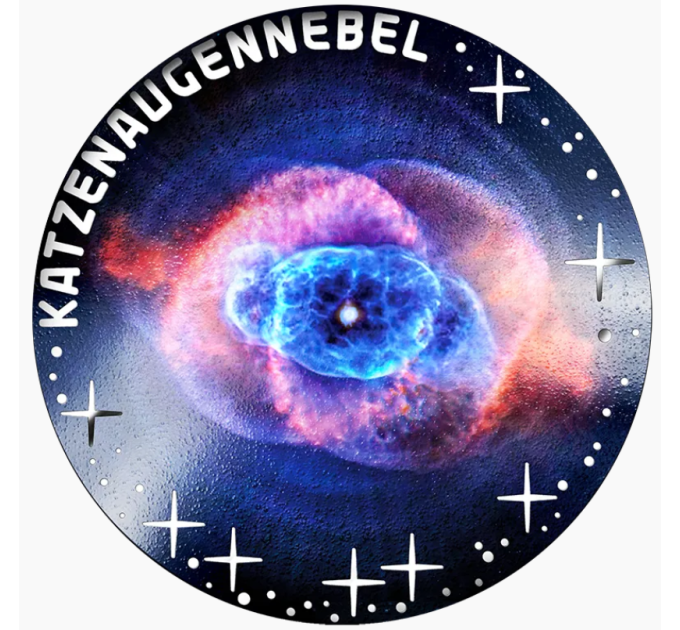 Österreich 20 Euro Silbermünze 2026 – Das unerforschte Universum – Katzenaugennebel