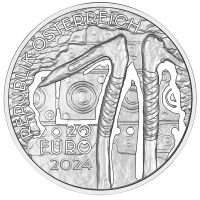 Österreich 20 Euro Silbermünze 2024 – SALZBEREICH