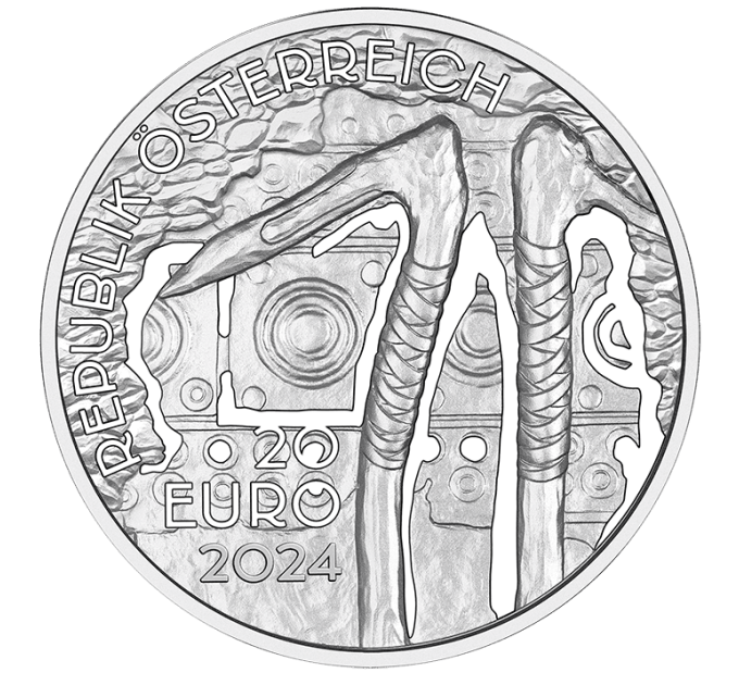 Österreich 20 Euro Silbermünze 2024 – SALZBEREICH