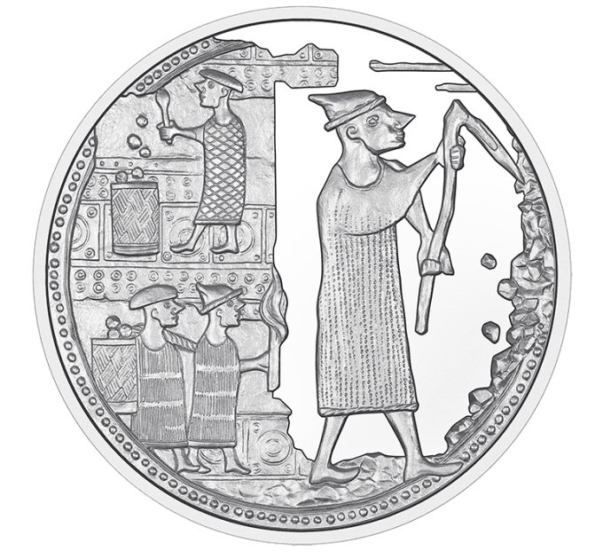 Österreich 20 Euro Silbermünze 2024 – SALZBEREICH