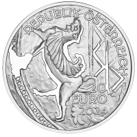 Österreich 20 Euro Silbermünze 2024 – Handel mit Weißgold