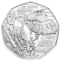 Österreich 5 Euro Silbermünze 2015 - Österreichisches Bundesheer
