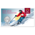 Österreich 5 Euro Silbermünze 2024 - Weltmeister