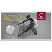 Österreich 5 Euro Silbermünze 2025 - Tanze alleine