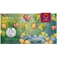 Österreich 5 Euro Silbermünze 2026 - Spring ins Glück