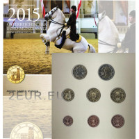 Österreich Euro Kursmünzensatz BU 2015