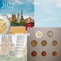 Österreich Euro Kursmünzensatz BU 2022 - 35 Jahre Erasmus-Programm