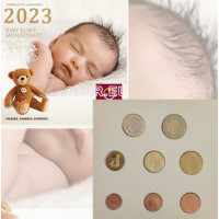 Österreich Euro Kursmünzensatz BU 2023 - BABY -MÜNZENSÄTZE
