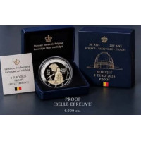 Belgien 2 euro proof 2026 - Das National Geographic Institute (NGI)