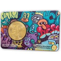 Belgien 2,5 euro BU 2025 - Straßenkunst in Belgien - FR