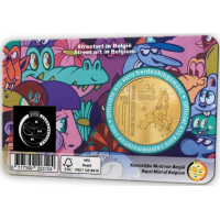 Belgien 2,5 euro BU 2025 - Straßenkunst in Belgien - FR