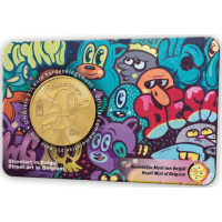 Belgien 2,5 euro BU 2025 - Straßenkunst in Belgien - NL