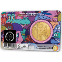 Belgien 2,5 euro BU 2025 - Straßenkunst in Belgien - NL
