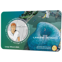 Belgien 5 euro BU 2025 - Largo Winch - Farbe