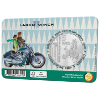 Belgien 5 euro BU 2025 - Largo Winch - Farbe