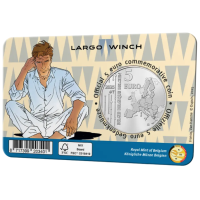 Belgien 5 euro BU 2025 - Largo Winch - Relief