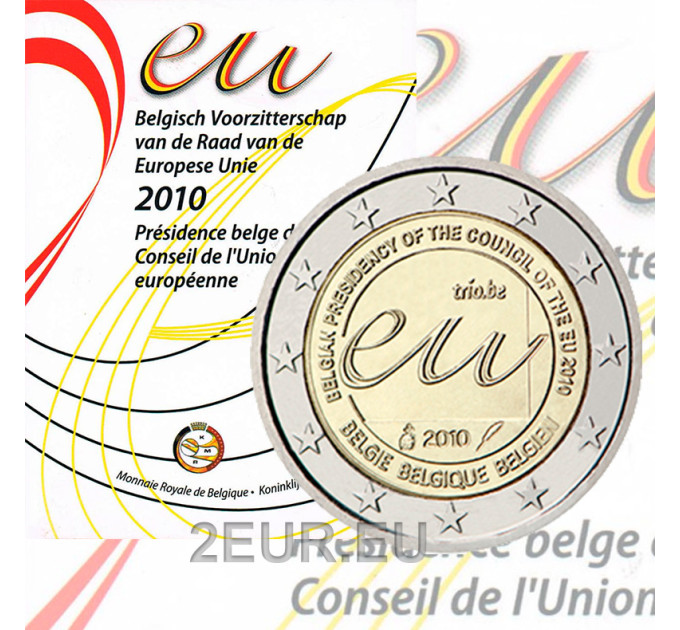 Belgien 2 Euro BU 2010 - EU-Präsidentschaft 