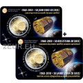 Belgien 2 euro BU 2018 - Europäischer Satellit ESRO 2B - NL+FR