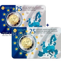 Belgien 2 euro BU 2019 - 25. Jahrestag des Europäischen Währungsinstituts - NL+FR 