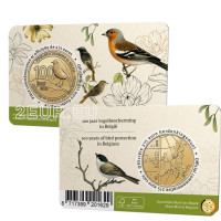 Belgien 2,5 euro BU 2022 - 100 Jahre Vogelschutz in Belgien - FR