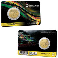 Belgien 2 Euro BU 2025 - Rennstrecke Spa-Francorchamps - FR + NL